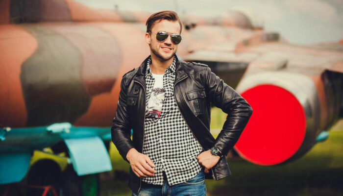 Here’s what you didn’t know about plaid leather jackets