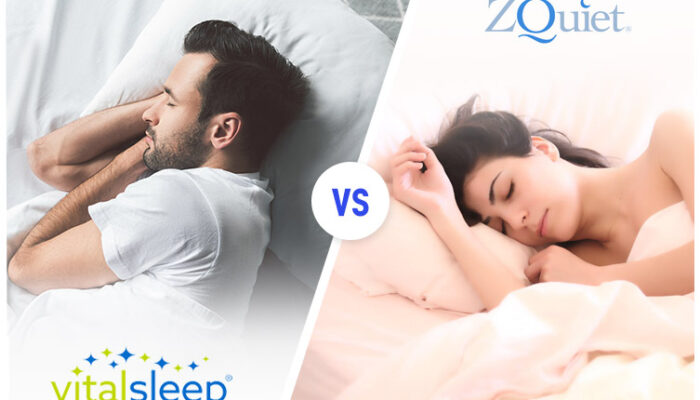 ZQuiet® or VitalSleep® – Which One Will Help You Stop Snoring?